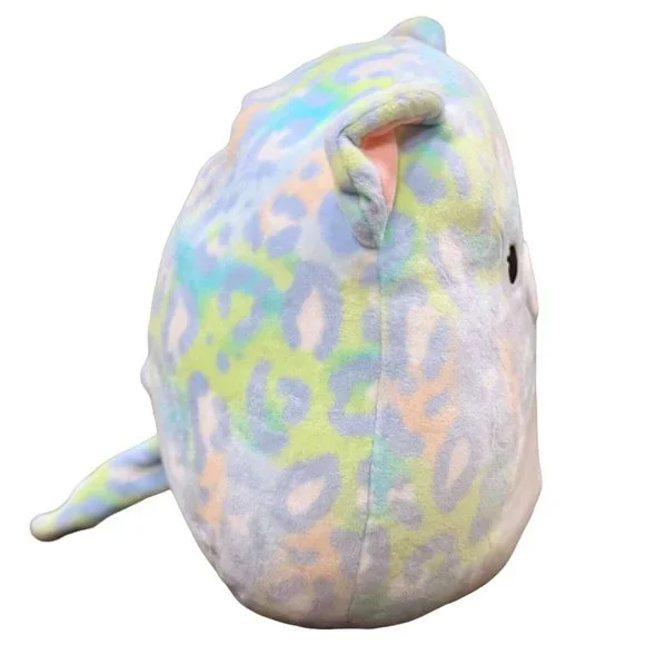 Squishmallows Lindsay the Leopard Cheetah 8” Colorful Kellytoy Plush NWT Kids - Picture 5 of 10